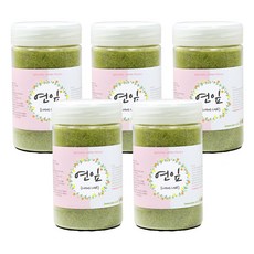 숲으로허브 천연곡물팩 연잎가루 통 90g, 5개, 1개입