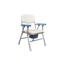 耀宏 便器椅 不銹鋼收合式 YH121-2, 單台-附便桶, 1個