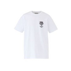 오니츠카타이거 여성 티셔츠 자수 그래픽 반팔 2183B457