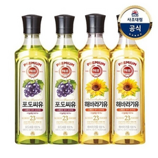 사조대림 포도씨유 +해바라기유, 2개