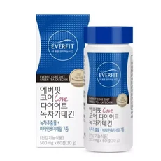 내츄럴플러스 에버핏 코어 다이어트 녹차카테킨 500mg x 60정, 1개