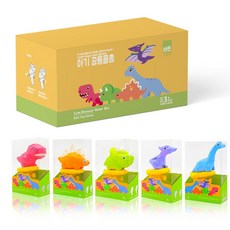 minor company Barun Toy 迷你恐龍水槍沐浴玩具 5件套（3 歲 KC 認證）, 5件套