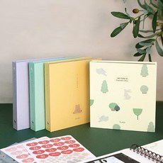 헤이엔코 너를기다리는맘 임신다이어리 초음파앨범 4color, 53p, 라벤더