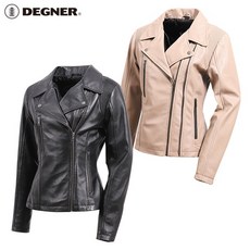 DEGNER FR20SJ-10 女用羊皮防摔衣 黑/米白色 極度風速 防摔保護 時尚修身 戶外騎行