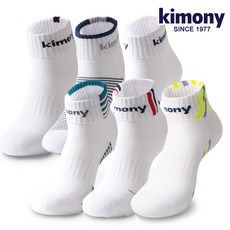 키모니 국내제작 남성 여성 스포츠 양말 KSS-505 라이트 중목 러닝 헬스 테니스 운동 두툼한 쿠션 중목 개별포장, KSS505_M3(남성)