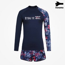 레노마수영복 여성비치래쉬가드상하세트 LS19993 2785439, 85