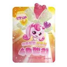 핫한 간식 하츄핑 꺼내먹는 4D젤리, 42g, 6개, 새콤한