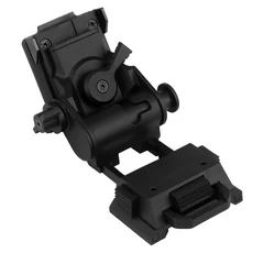 L4G24 NVG 헬멧 마운트 접이식 야간 투시경 고글 PVS15 나일론, 01 검정색