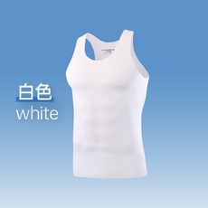 男士莫代爾冰絲背心 無痕運動打底汗衫