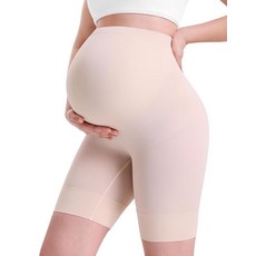 KIM S Shape Your Bump 심리스 임산부 보정 속옷 드레스 임신 산후 마찰 방지 서포트 속옷 G. 클레이 XXXL 395794