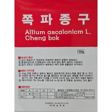 26년 채종 파종용 [국산 쪽파종구 100그램] 휴면타파 완료 쪽파씨 쪽파씨앗, 4개
