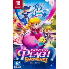 NS SWITCH 碧姬公主 表演時刻！中文亞版 Princess Peach: Showtime!【一起玩】, 中文亞版(單遊戲無特典), HAC-P-AMJU(AJCHT)