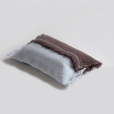 車用面紙套 衛生紙盒 法式高級感懸掛車載抽紙袋 拼色紙巾盒, 【淡藍咖啡雙拼】