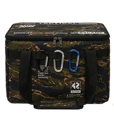 대용량 캠핑 수납가방 캠핑가방 박스형 다용도 캠핑용품 정리백, 1개, 2단, 30L 미채