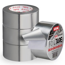 아뜰라임 다용도 틈새 차단 알루미늄 은박 방수 테이프 5cm x 20m, 4개