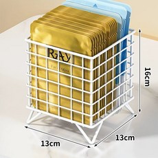 이동식 요가매트 보관함 정리함 필라테스 바구니 폼롤러 바퀴달린, 1개, C. 화이트 미디엄