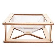 과학키트 3차원영상 홀로그램 상자만들기 엄마표과학놀이 착시장난감 체험키트 빛관찰, 1세트