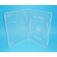 【臺灣製造】單片裝14mm PP霧透 CD盒 DVD盒 有膜, 1個