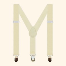 컬러 멜빵 어린이용 아이보리 ksm+89879WH