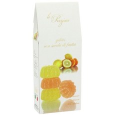 Le Preziose 젤리 레 프레지오제 이탈리안 과일 사탕 주스 7.9온스 오렌지 레몬, 오렌지/레몬