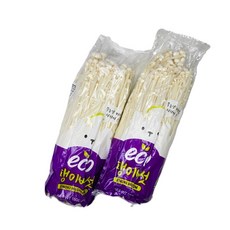 싱싱한 팽이버섯 2봉지, 2개