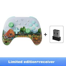 스위치 2/1/PC/iOS/Android 게임 프로 패드 지원 Tubro 블루투스 컨트롤러, D