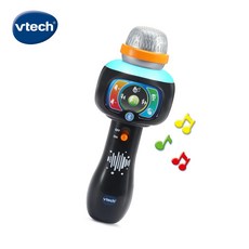 英國 Vtech 兒童歡唱藍芽麥克風 (2色) 音樂麥克風 兒童玩具 麥克風玩具, 酷炫黑, 1個