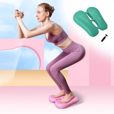 디아코니아 말랑이 스텝퍼 에어쿠션 계단오르기 다이어트 유산소 운동기구 G383, 그린