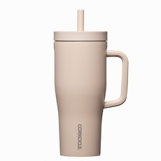 [잠금기능] 콕시클 크루저 cruiser 빨대 텀블러 손잡이 대용량 22oz, 1개, 650ml, Desert