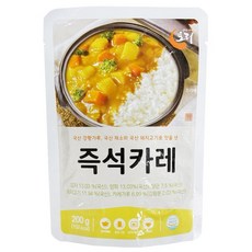 국산 재료 듬뿍 믿고 먹는 토리 즉석카레 아이 캠핑음식, 10개, 200g