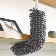 길이조절 세척가능 먼지털이개 물기흡수 먼지청소 집먼지 틈새 브러쉬 청소도구 3종세트, 단품