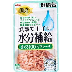 愛喜雅 AIXIA 水分補給 貓咪湯包 40g, 1個, 3號 鮪魚片狀, 鮪魚片狀