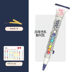 색소폰 장난감 음악 아이보리레드 색소폰 선물 연주 클라리넷 원목악기 악기, 1개, 단소 월아백 끈+리튬 포함