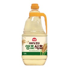 해표 양조식초 1.8L x4개, 4개