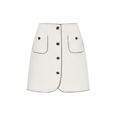 질스튜어트뉴욕 우먼 [질스튜어트뉴욕]베이지 포켓 린넨혼방 트위드스커트 JSSK2B400I1 439718