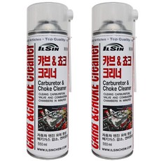 일신 캬브레타 초크 크리너 550ml, 2개