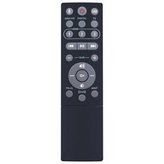 원격 제어 RSB-11 교체 Klipsch 사운드 바 시스템 용 1063117 교체 RSB-14 1063120 RSB11 RSB14 리모컨, 검은색