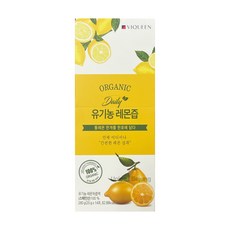 바이퀸 VIQUEEN 유기농 100% 리얼착즙 레몬즙, 280g, 1박스
