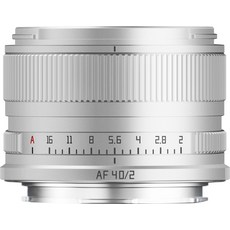 TTARTISAN AF 40mm F2 AF 풀 사이즈 대응 렌즈 오토 포커스 컴팩트 경량 카메라용