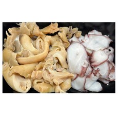 국내산 자숙 골뱅이+문어 세트 초장, 1개, 골뱅이(200g), 문어(100g)