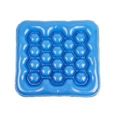 국내산 튼튼한 에어공기방석 물방석, 블루