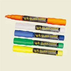 형광 블랙보드 마카 1자루 블랙보드칠판 패브릭마카 똑템, 1개