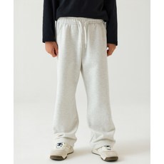매장정품 무신사스탠다드키즈 MUSINSA STANDARD KIDS 기모 라운지 스웨트 팬츠 [오트밀] MKCPK701-OT 443609