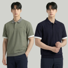 아이더 데오쿨 남성 반팔 카라티 오버핏 기능성 피케 셔츠