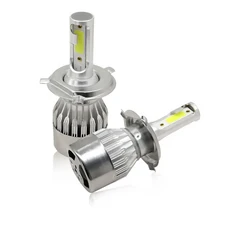 헤드라이트조명 C6 자동차 LED 라이트 H4 H 9005 색상600LM 36W HILO 빔 전구 색상, 01 2PCS, 10 H8 H9 H