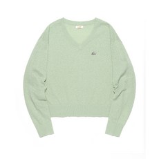 브랜드정품 리 LEE 우먼 브이넥 니트 라이트 그린 362495