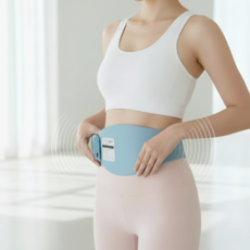 EMS복부마사지기 복부마사지벨트 온열복부마사지기 뱃살마사지기 저주파마사지기 무선대용량 다이어트벨트 진동복부관리기 홈케어복부마사지 생리통완화 온열벨트 허리마사지벨트 복부찜질기, 스카이, EMS마사지벨트
