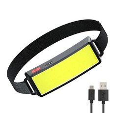 전조등 손전등 높은 루멘 와이드 빔 모드 방수 라이트, 1. LED Flashlight, 1개