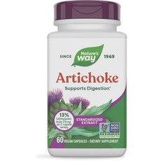 네이쳐스 웨이 아티초크 베지캡슐 60개입 3개 Nature's Way Artichoke, 60정