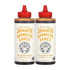 북미내수 바찬스 일본식 바베큐 소스 핫앤스파이시 454g 2개 미국 A